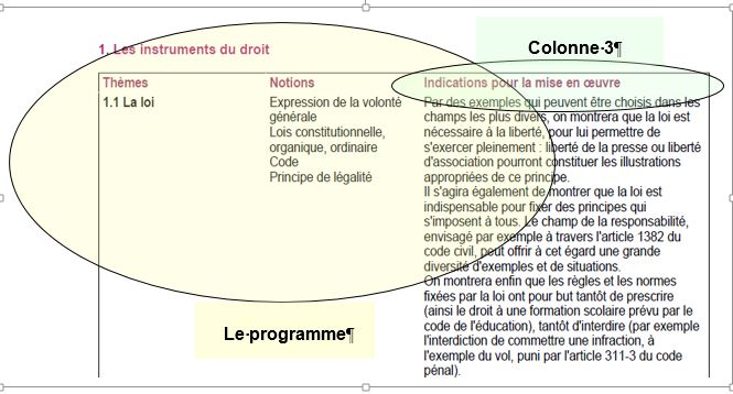 Le programme de DGEMC – Droit et Grands Enjeux du Monde Contemporain