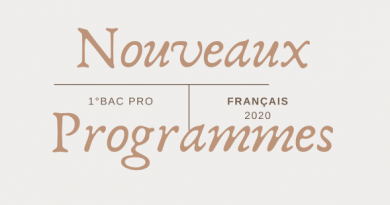 Nouveaux programmes 1° bac pro francais Nouveaux programmes 1° bac pro francais