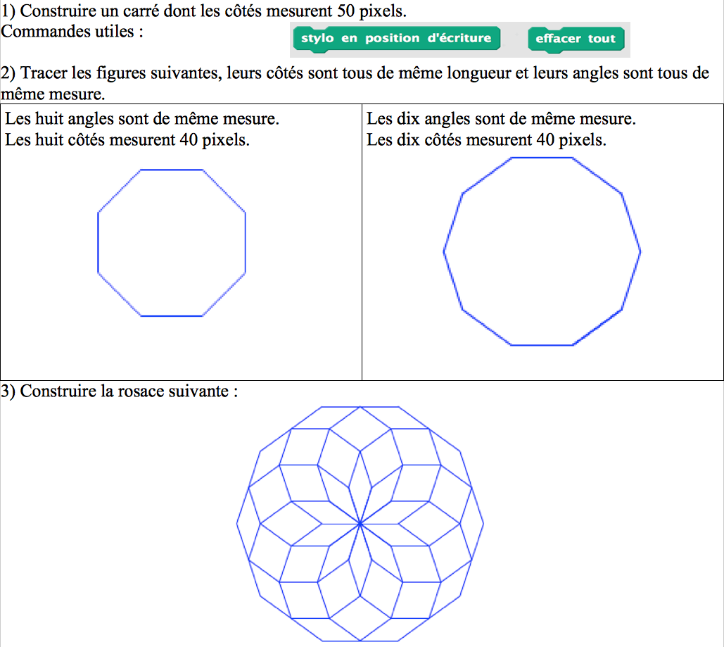 Dessiner des rosaces en mode algo sur Casio Collège - Le blog de Joz