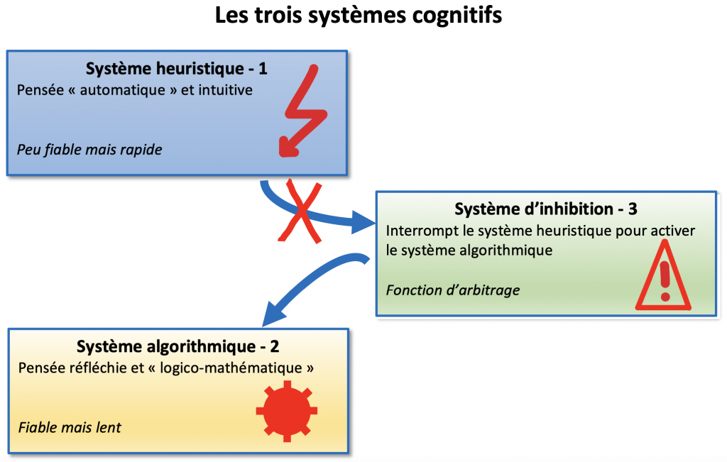 Enseigner les mathématiques avec les sciences cognitives : la théorie des  trois systèmes d'Olivier Houdé - Mathématiques - Académie de Bordeaux