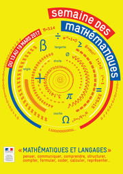 affiche Semaine des Maths 2017