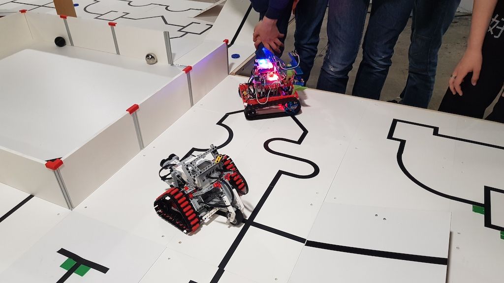Concours robotique college lycee robocup junior rmd robot maker day 