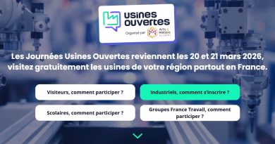 Journées Usines Ouvertes – 20 & 21 mars 2026 – Inscriptions