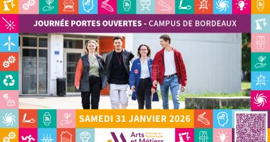 Journées portes ouvertes – Campus Arts et Métiers de Bordeaux – Talence