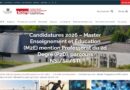 Candidatures 2026 – Master Enseignement et Éducation (M2E) mention Professorat du 2d Degré (P2D), parcours NSI/SII/STI