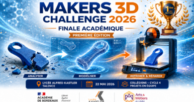 🛠️ Makers 3D Challenge 2026 : une première édition placée sous le signe de l’innovation et de l’économie circulaire