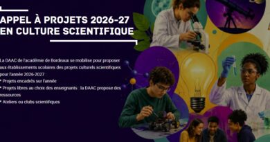 Appel à projets DAAC 2026-2027, ouvert jusqu’au 21 juin : une opportunité pour développer des projets en culture scientifique et technique