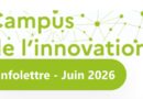 L’infolettre du Campus de l’innovation – Juin 2026