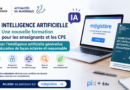Intelligence artificielle : un nouveau parcours Pix+ Édu pour les enseignants et les CPE