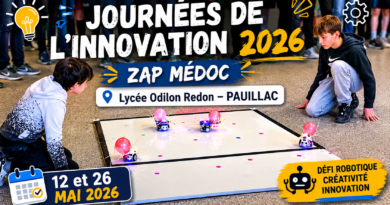 Journées de l’innovation 2026 : les collégiens du Médoc relèvent le défi Cutebot au Lycée Odilon Redon
