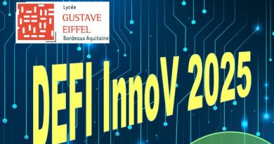 Défi Innov 2025 – Lycée Gustave Eiffel Bordeaux