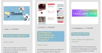⭐Ressources et Kits pédagogiques en ligne – Année de l’ingénierie